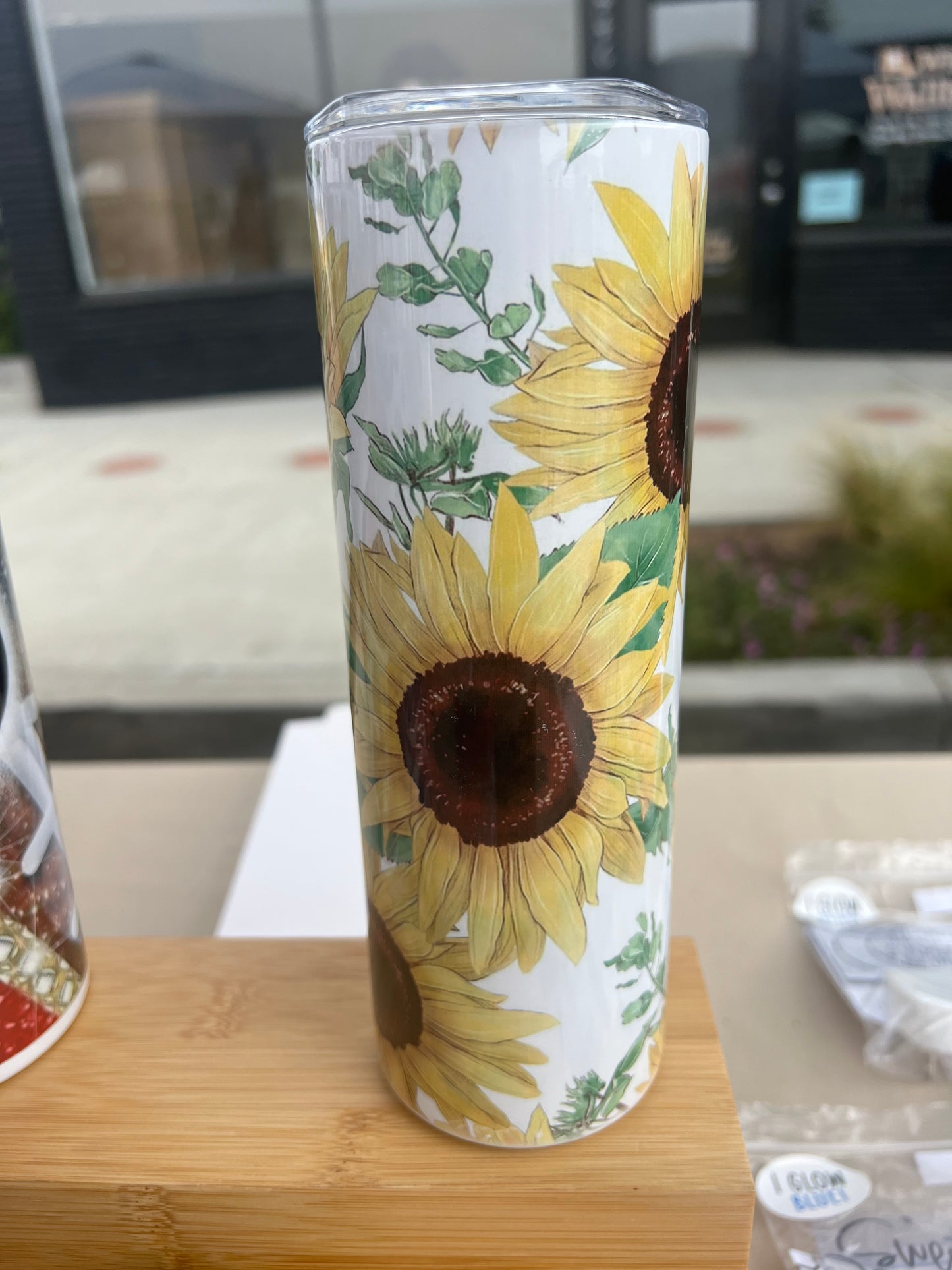 Sunflower tumbler